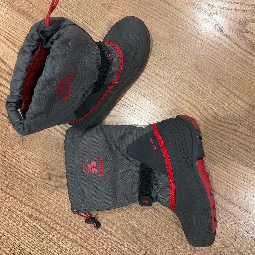 Kamik Rocket Insulated - Waterproof Upper for Kids Snow Boot